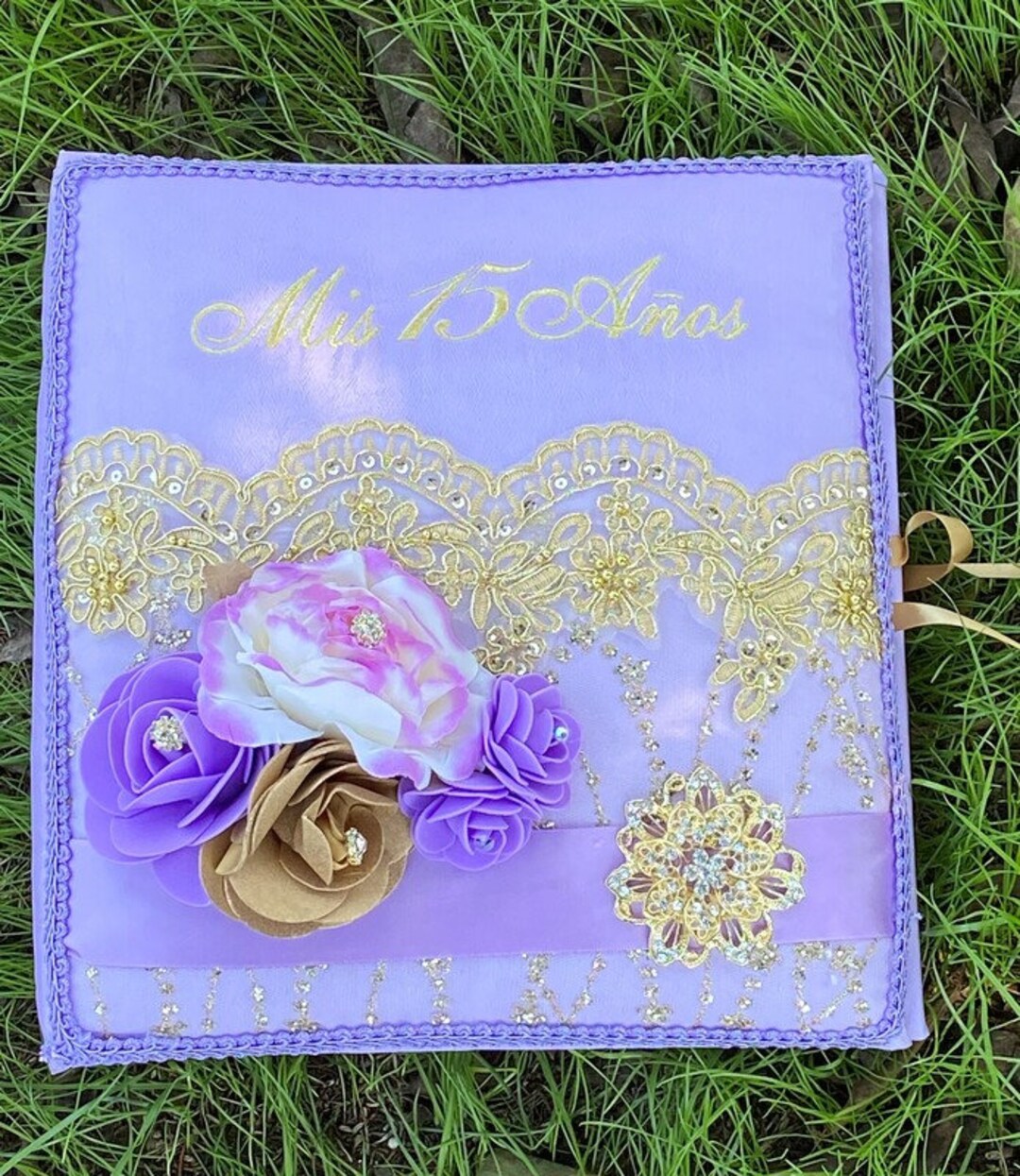 Lilac Vintage Quinceanera Photo Album ALB1022 Etsy
