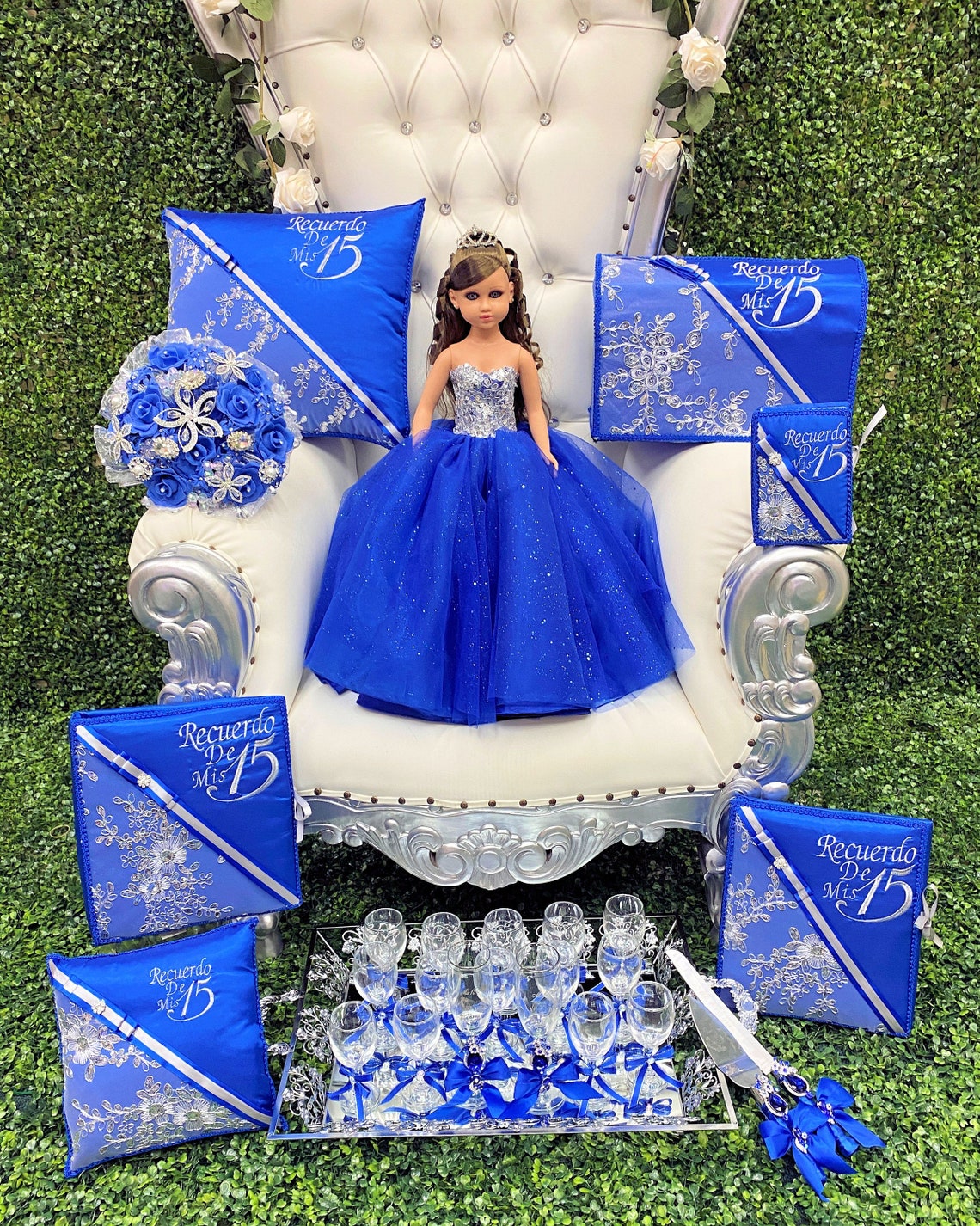 Quince Package With Pillows Guest Book Album Bible Doll Etsy