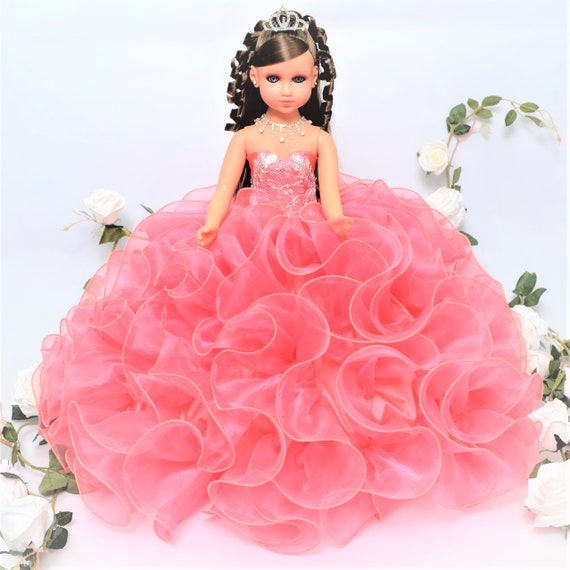 coral quinceanera