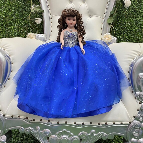 Muñeca de Quinceañera de 18 con vestido de color Blush - Etsy España Muñeca de Quinceañera de 18 con vestido de color Blush - Etsy España