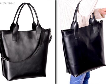 Bolso de mano LIVORNO para mujer, piel negra, corr