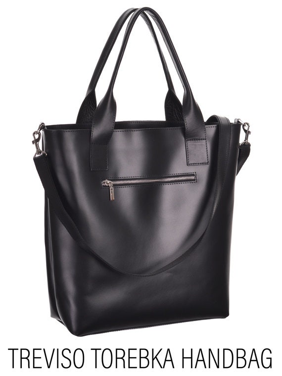Black Tote Bag Shopper Shoulder Gift Wholesale Handmade Bags