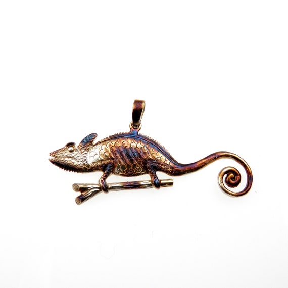 Chameleon pendant sale
