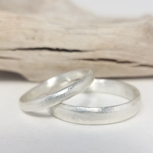 SILVER & STRUCTURE individual wedding rings narrow image 2