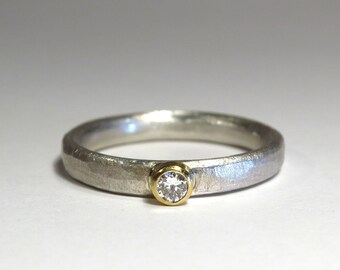 BRILLANT engagement ring, individual structure