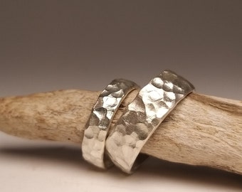 STRONG STRUCTURE & SILVER custom wedding rings