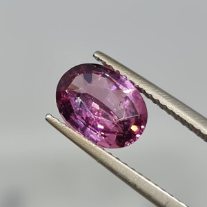 Natural Deep Purple Pink Spinel, 2.09ct. no treatment. Oval cut. CD449