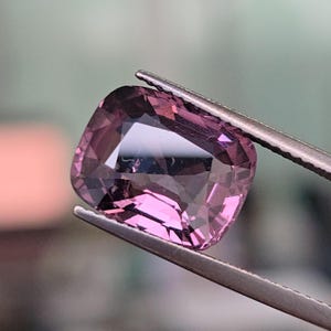 6.59ct Natural Purple Spinel, No treatment. Cushion cut. CD1906