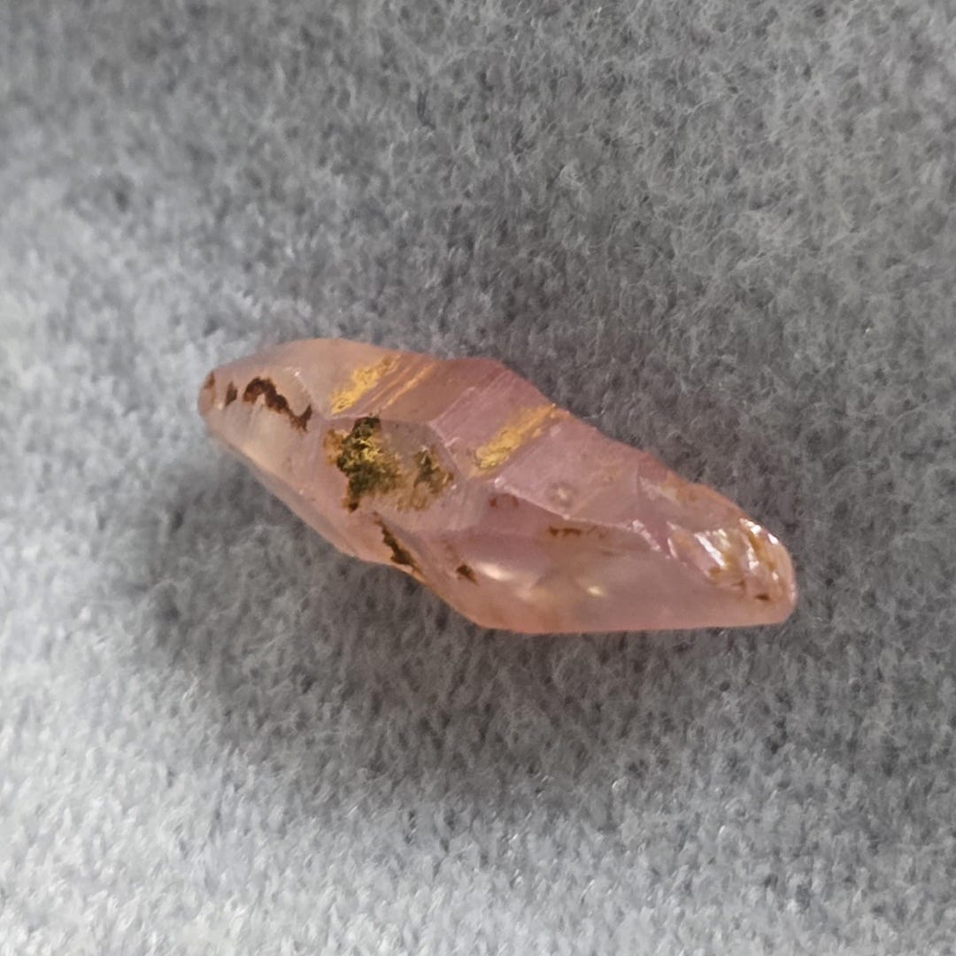Natural Sapphire Crystal Specimen. 2.55ct Padparadscha