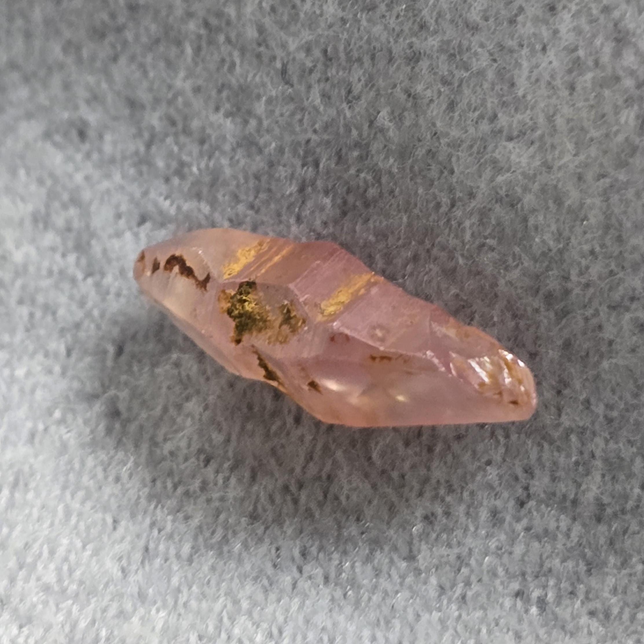 Natural Sapphire Crystal Specimen. 2.55ct Padparadscha