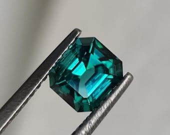 indigoliteページ リクエスト 3点 Indicolite Tourmaline 0.85ct. Trillion Cut, Deep Blue Color