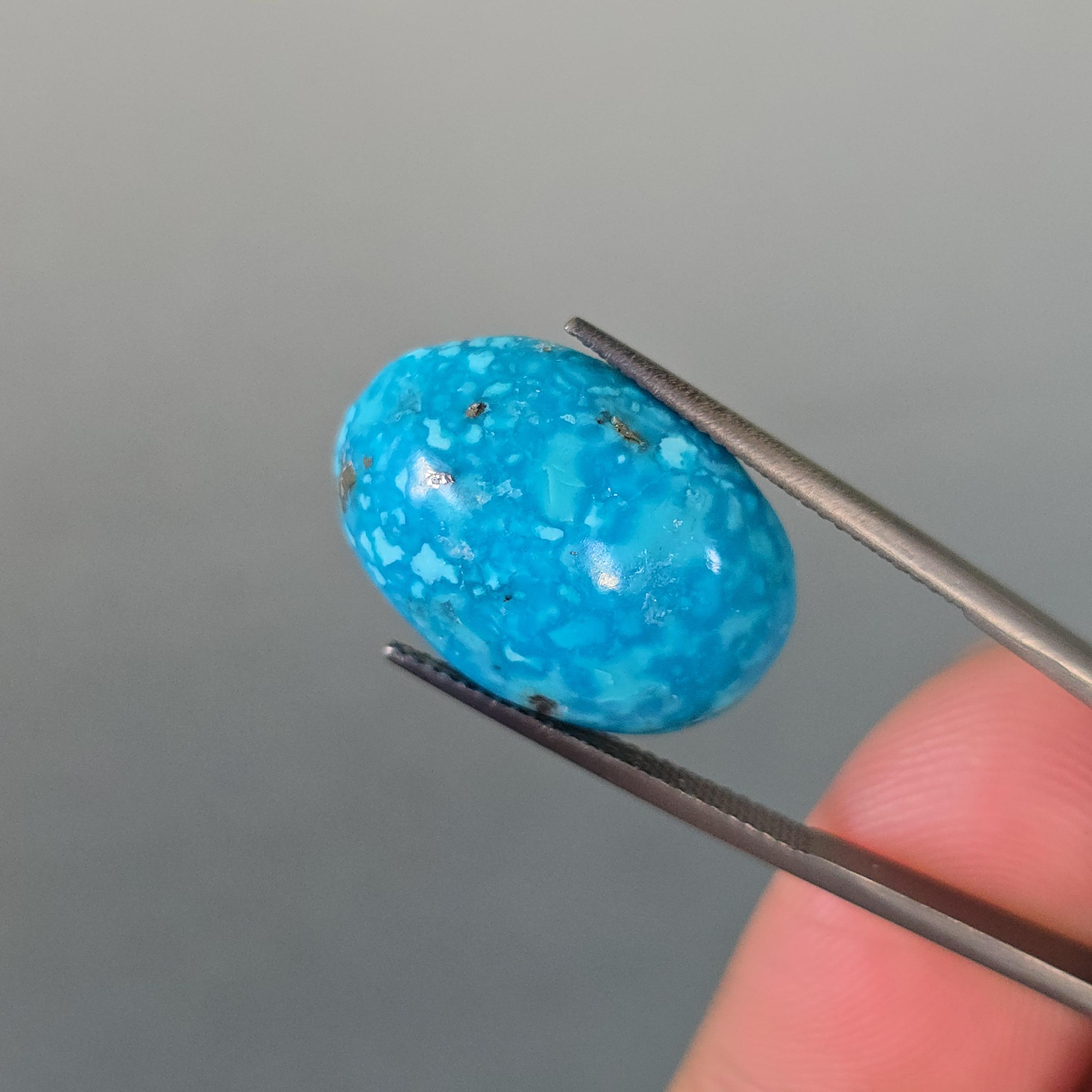 Natural Turquoise With Pyrite. Rare Mixed Color. No Treatment