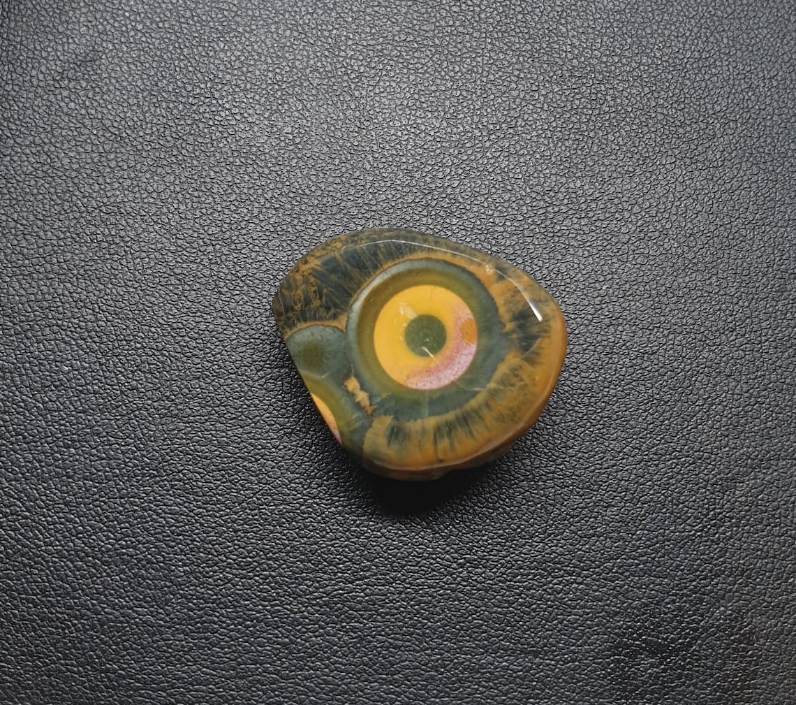 Rare 100 natural agate eye agate 42.92ct. Perfect rounds Etsy