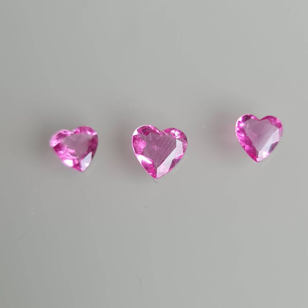 Natural Pink Tourmaline pink color heart shape 8.73 carats