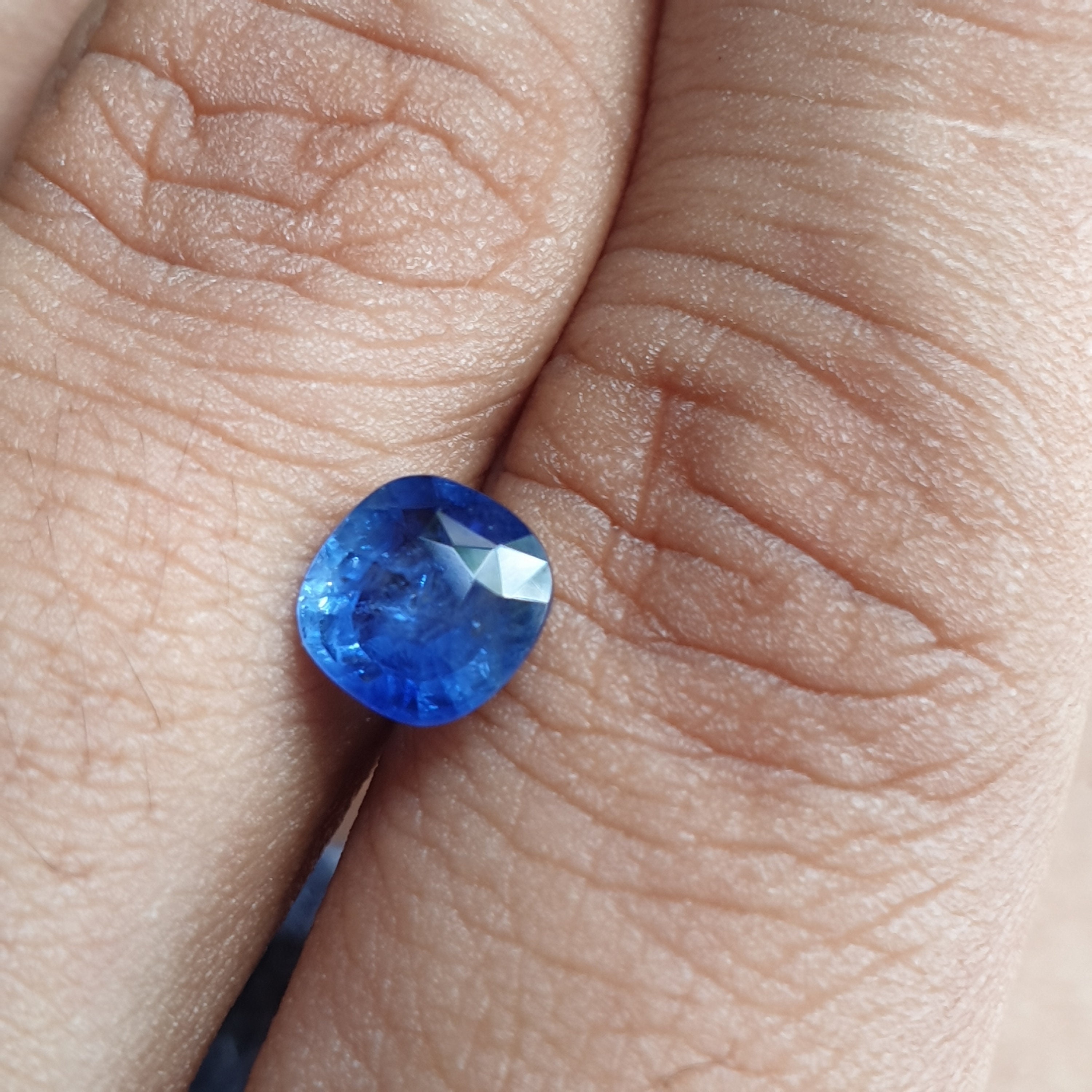 Natural Blue Sapphire Cornflower Blue 1.40 ct. Origin Sri Etsy