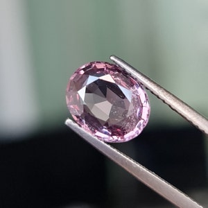 Natural Spinel, 2.40ct. cushion cut,  Deep Purplish gray, No treatment. CD1435