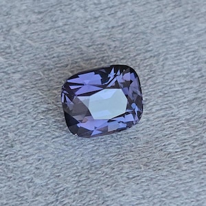 Natural Spinel, 2.65ct. Cushion cut,  Deep Purple, No treatment. CD2005