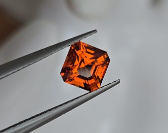RARE !! JOLIE SPESSARTITE ORANGE DE NAMIBIE