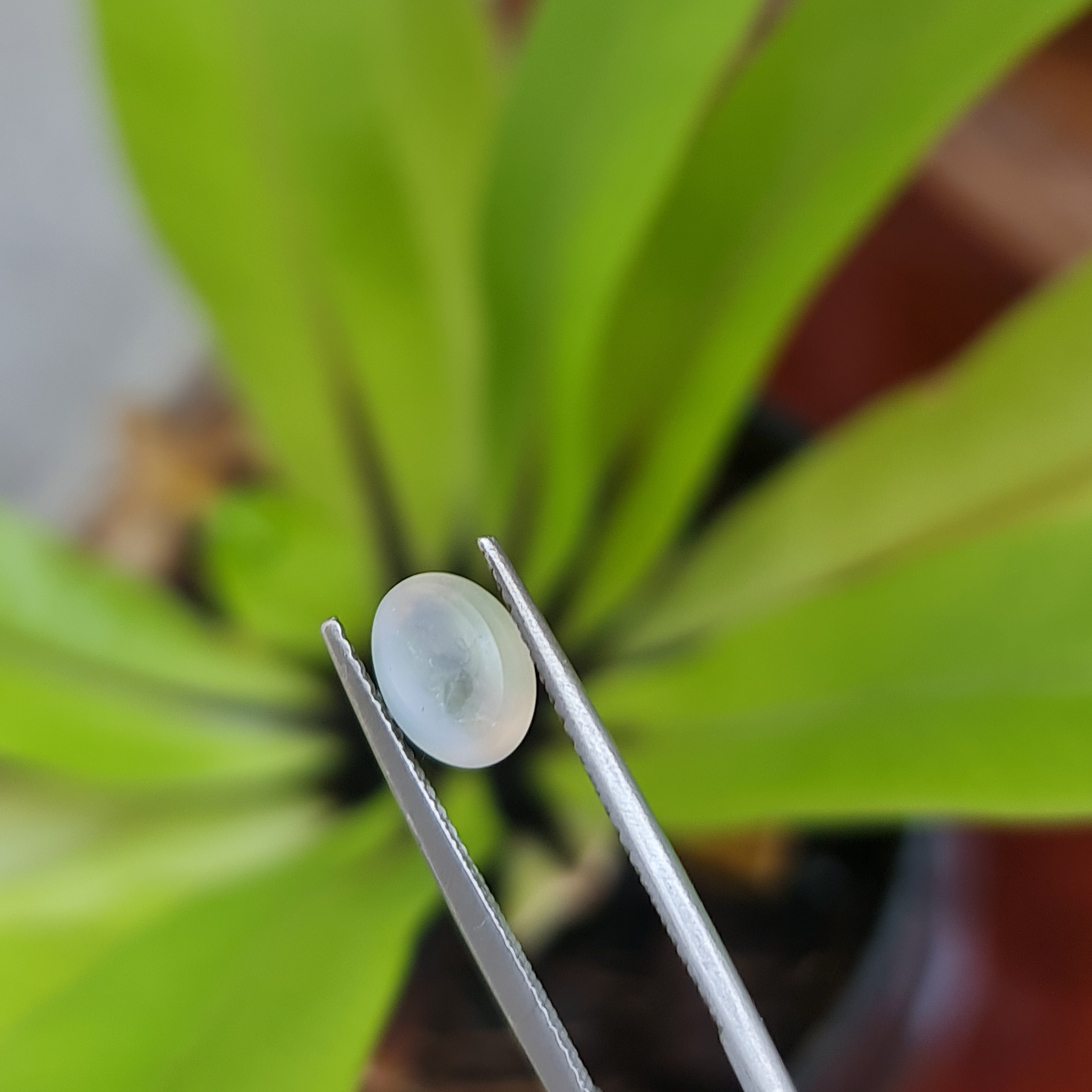 天然シリマナイトキャッツアイ宝石：希少なブルーの色合い、2.48