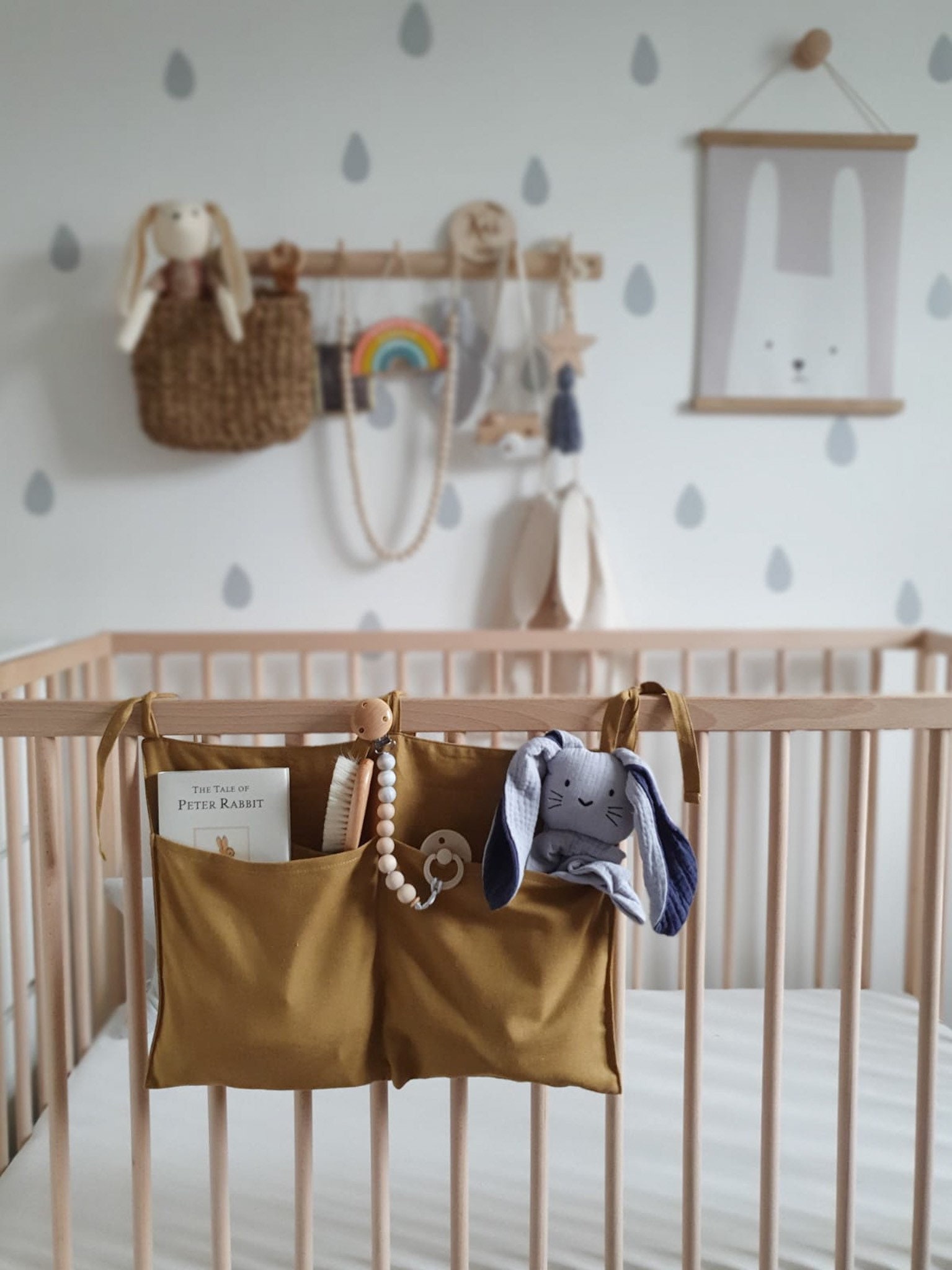 Cot Organiser Nursery Organiser Cot & Co Sleeper Caddy Etsy