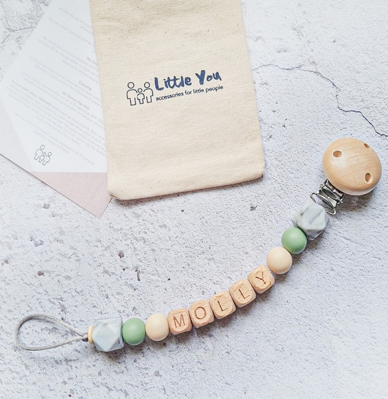 Premium Personalised Dummy Clip Boys Dummy Clip Girls Dummy Etsy UK