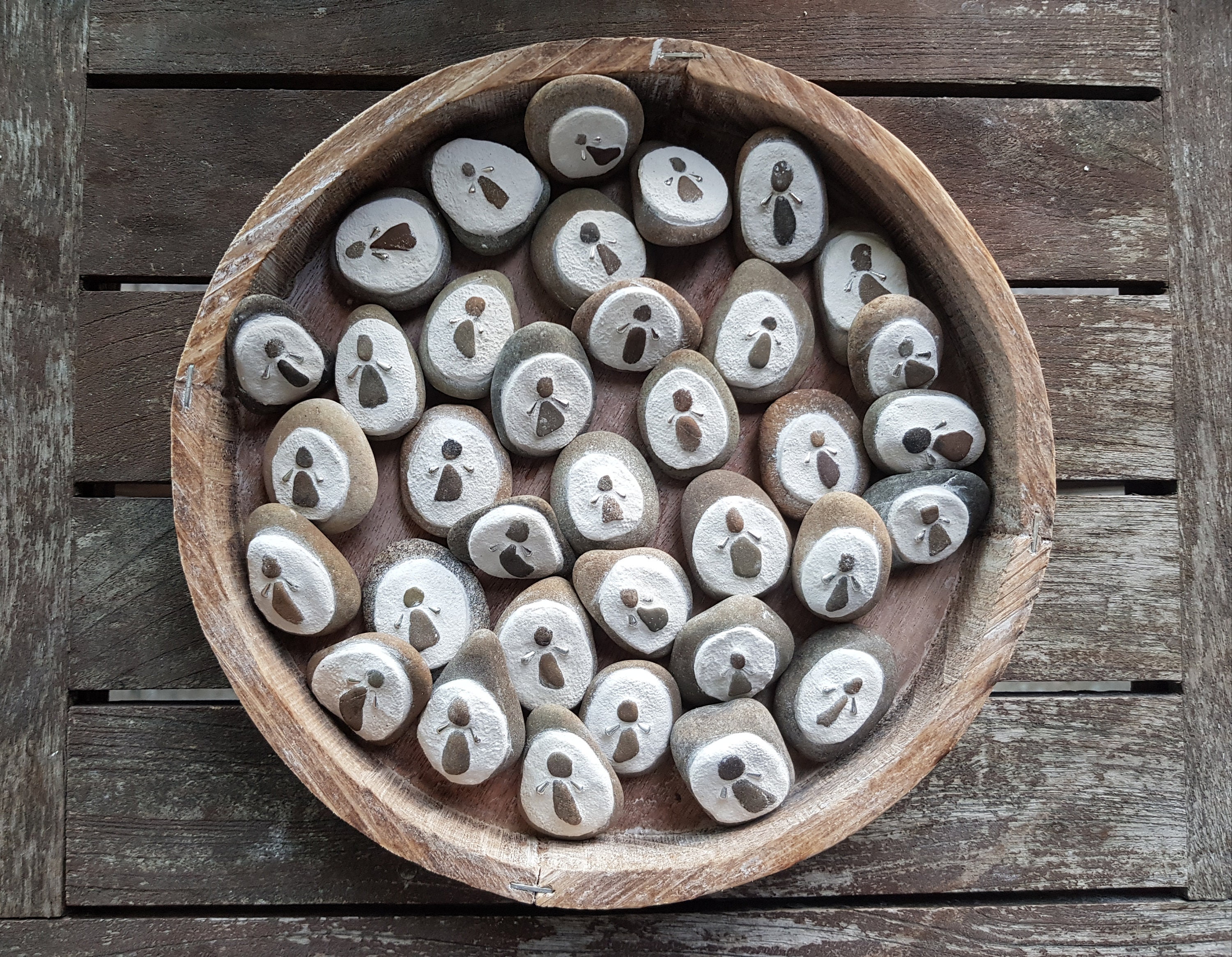 Ange Gardien, Pierre avec Ange, Cadeau et Talisman