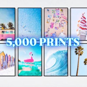 5000 Beach Prints: Coastal Wall Art Set (Digital Download)