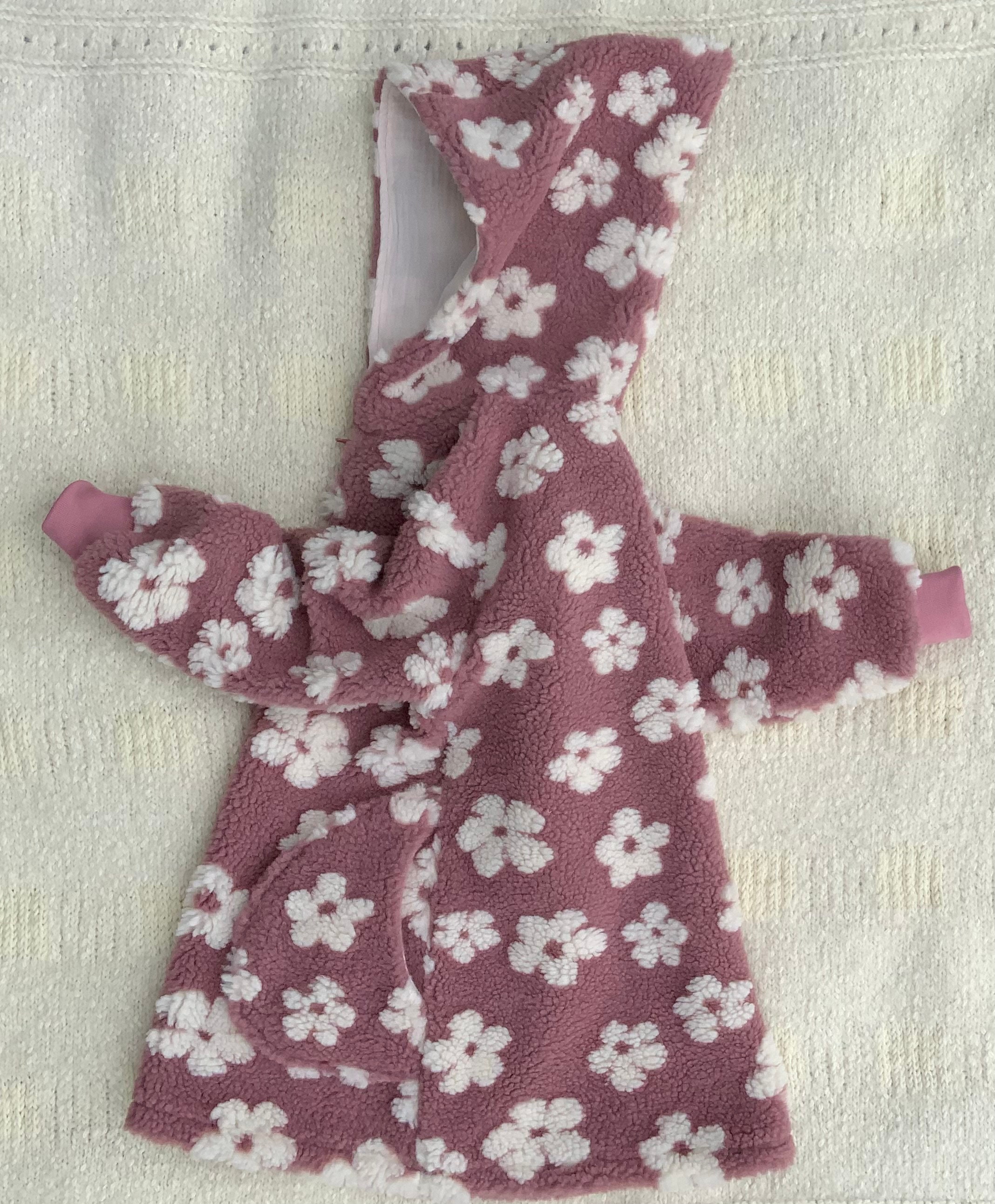 Fleecejacke Kinder Mädchen – Winterjacke Mit Stehkragen, Kuschelweich, Reißverschluss & Taschen, 1-11 Jahre