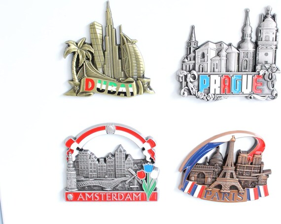 Amsterdam Nederland Windmolen Huis Koelkast Magneet 3D Reizen Souvenir Koelkast Decoratie Magnetische Sticker Craft Collectie