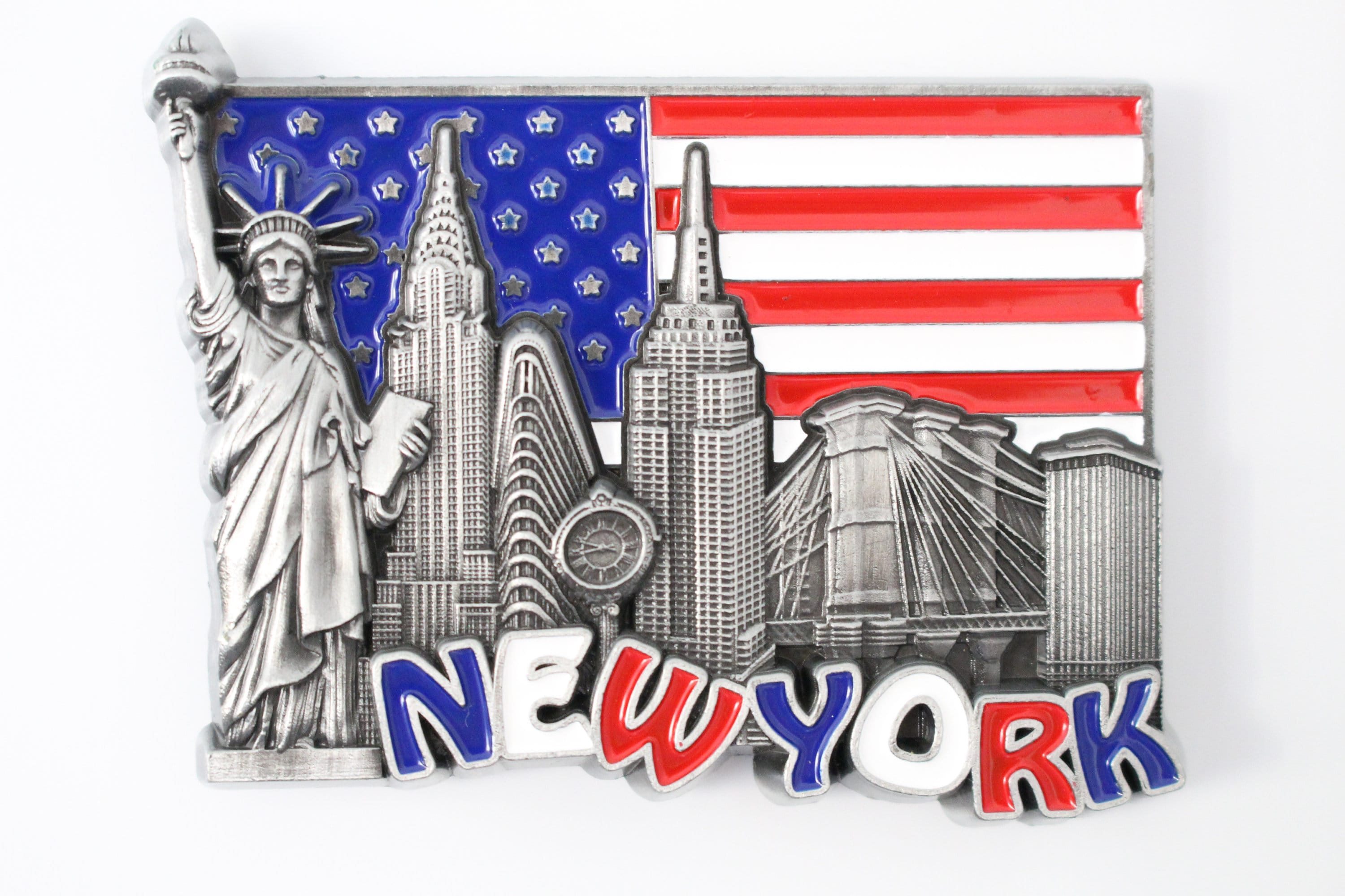 3D New York City Fridge Magnet – USA Travel Souvenir - Etsy UK