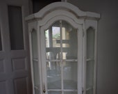 Shabby Chic Country House Vitrine Eckvitrine