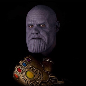 Special FX Makeup - Superhero/Supervillian - Thanos Foam Latex Prosthetic Mask
