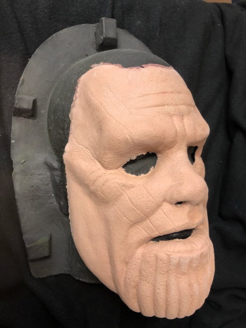 SuperheroSupervillian Special FX Makeup Thanos Foam Latex Prosthetic Mask