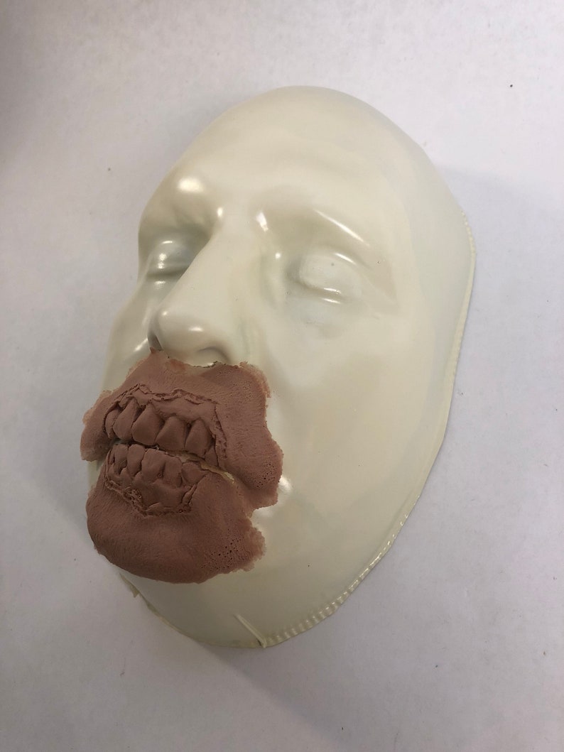 Special FX Makeup Halloween Foam Latex Zombie Prosthetics Etsy