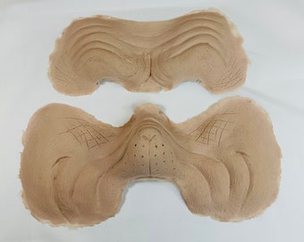 Bestellung für Kunde SGM23 - 2-teilige Splittermaske - Getrennte Stirn und Nase/Wangen