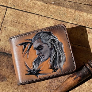 Portafoglio personalizzato/ regalo per lui/ portafoglio in pelle italiana/portafoglio personalizzato fatto a mano/ design unico ed originale