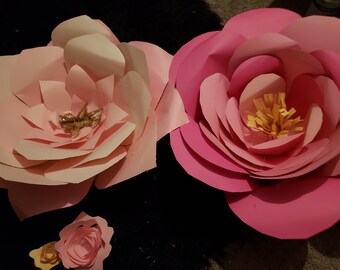 Flores de papel