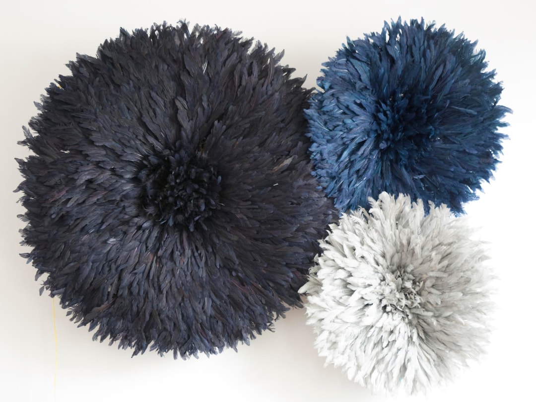 Juju Hat Gasoline Blue/navy Blue/light Grey Set of 3 - 60,50,40 CM