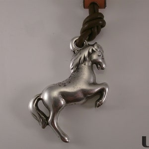 Keychain Mini leash pendant horse keyring image 3