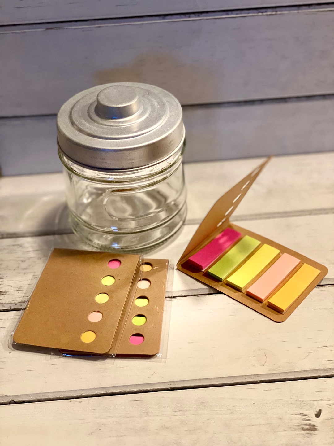 Kraft Sticky Notes | Stationary Journal Note Book Drawing Writing Diary ...