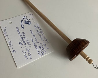 Head spindle - hand-turned from precious wood 2