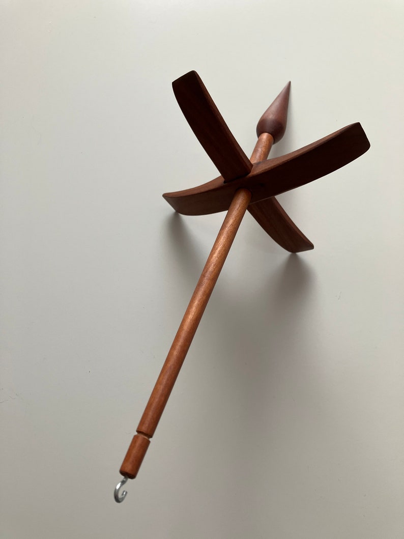 Cross spindle made of precious wood image 1