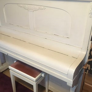 Pianoforte unico del 1890 circa immagine 2