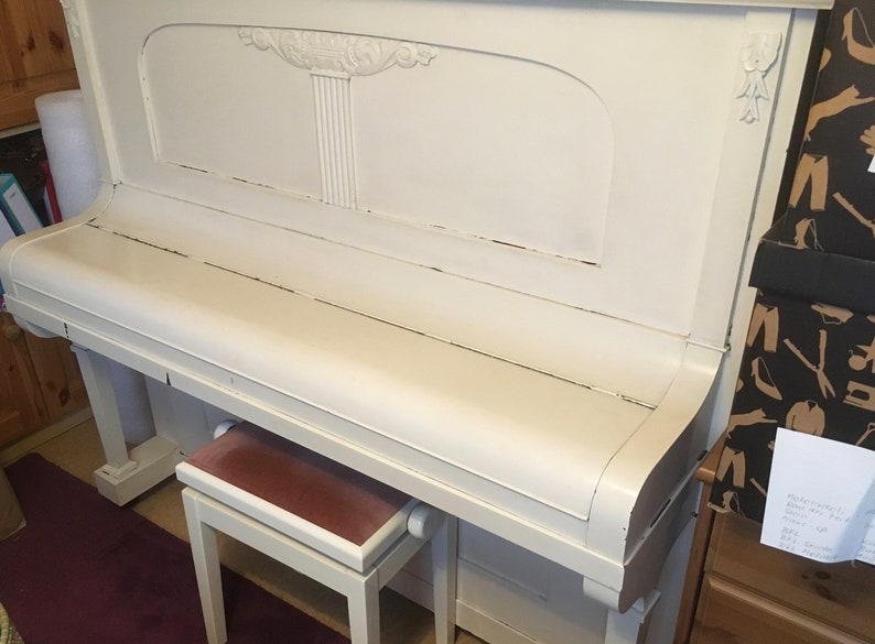 Pianoforte unico del 1890 circa immagine 2