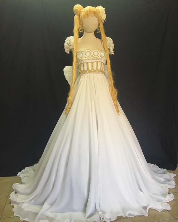 Sailor Moon Princess Serenity Inspired Wedding Dress - Etsy Sailor Moon Princess Serenity Inspired Wedding Dress - Etsy