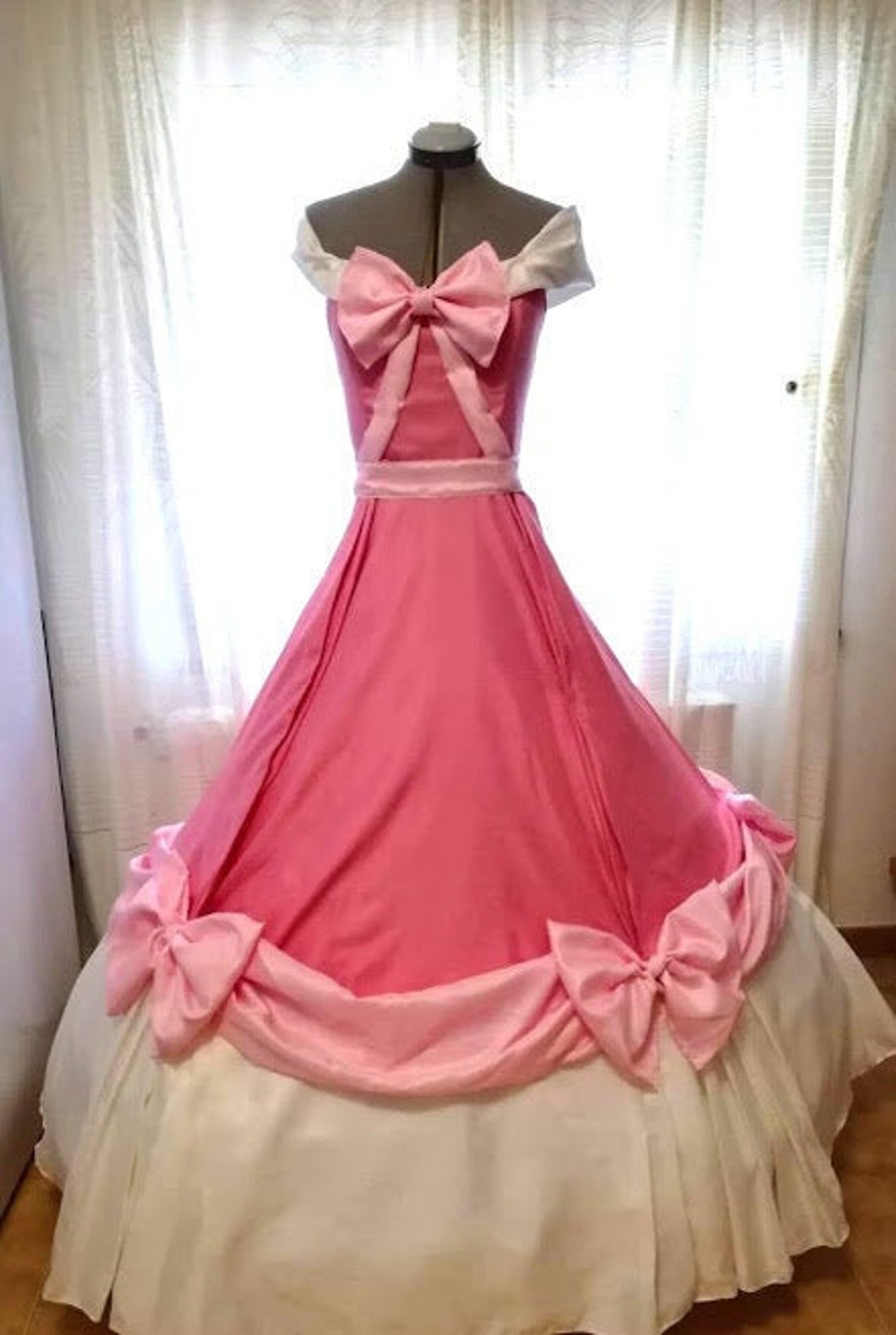 Cinderella pink dress Etsy