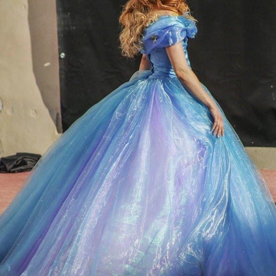 Cinderella Live Action Dress Replica Disney Movie 2015 Lily | Etsy