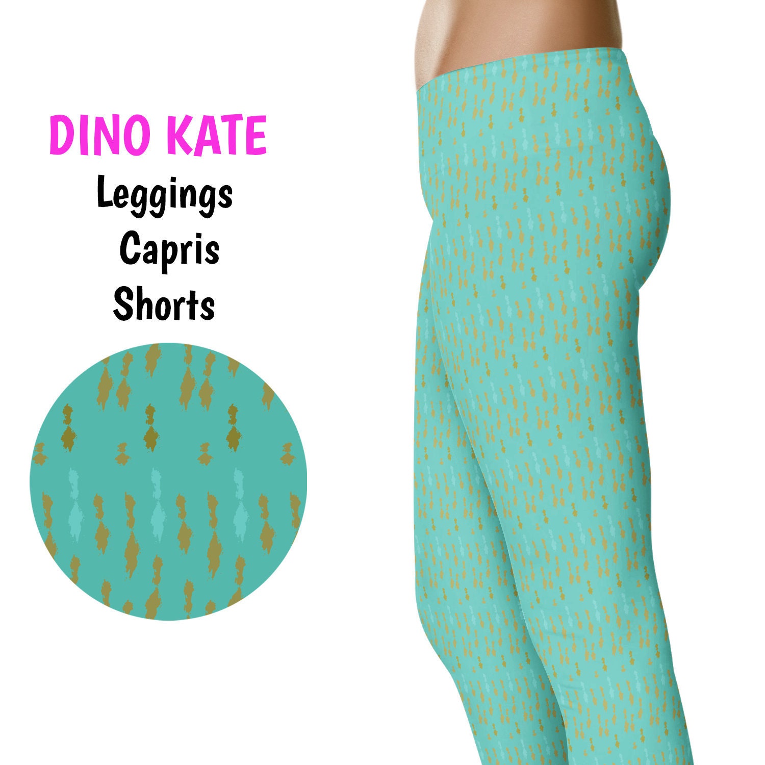 turquoise yoga pants