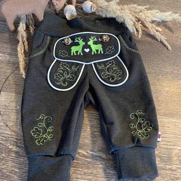 Trachtenhose Baby Lederhosen-Optik Seppi