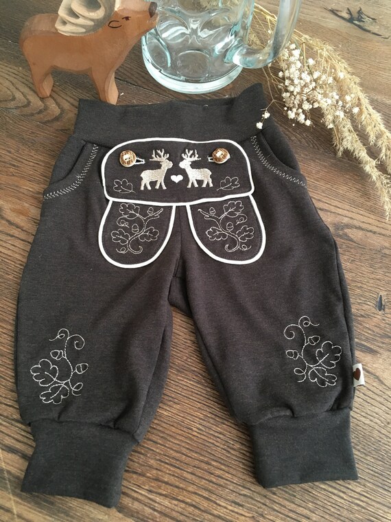 baby leather trousers